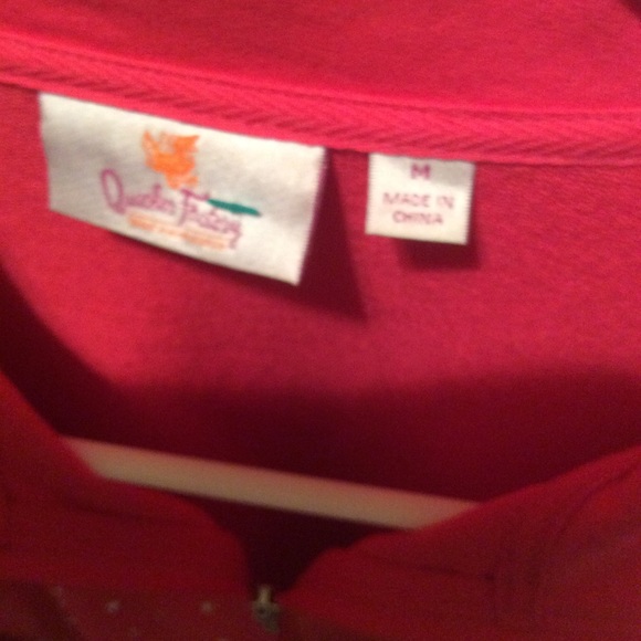 Quacker  Factory medium zip front top/jacket - Picture 2 of 9